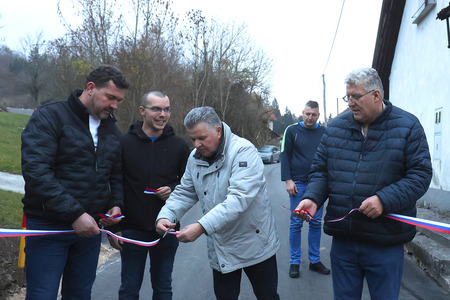 Odprtje ceste Dobec 19 Foto Ljubo Vukelič